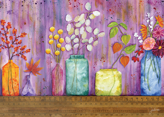 Measuring the Seasons greeting card