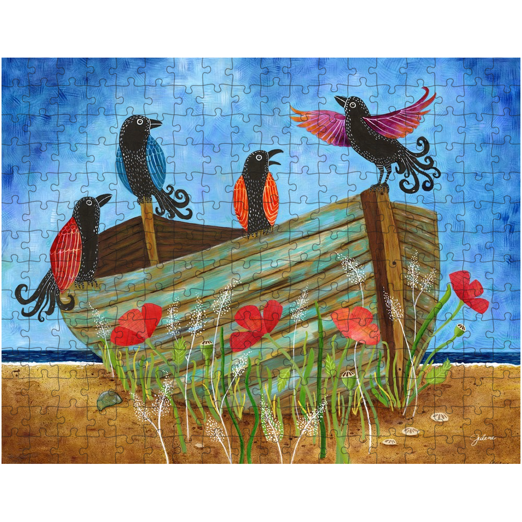 Crow Rowboat Puzzles