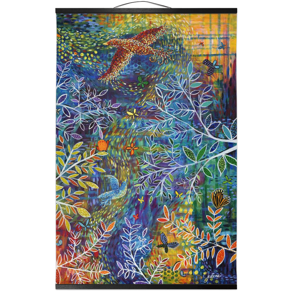 Taking Flight Hanging Canvas Banner