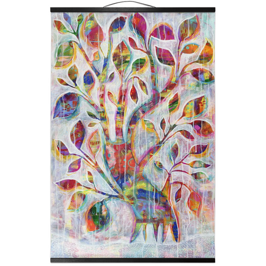 Deep-Rooted Beginnings Hanging Canvas Banner