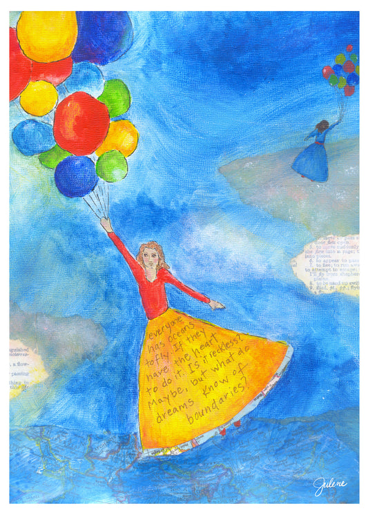 Balloon Dreams greeting card