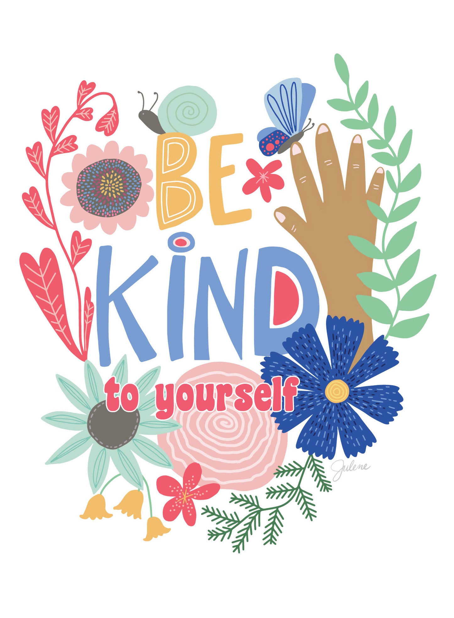 Be Kind greeting card