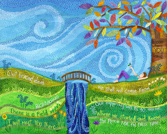 Bloom Where You Land - Print