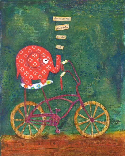 She Believed - Print
