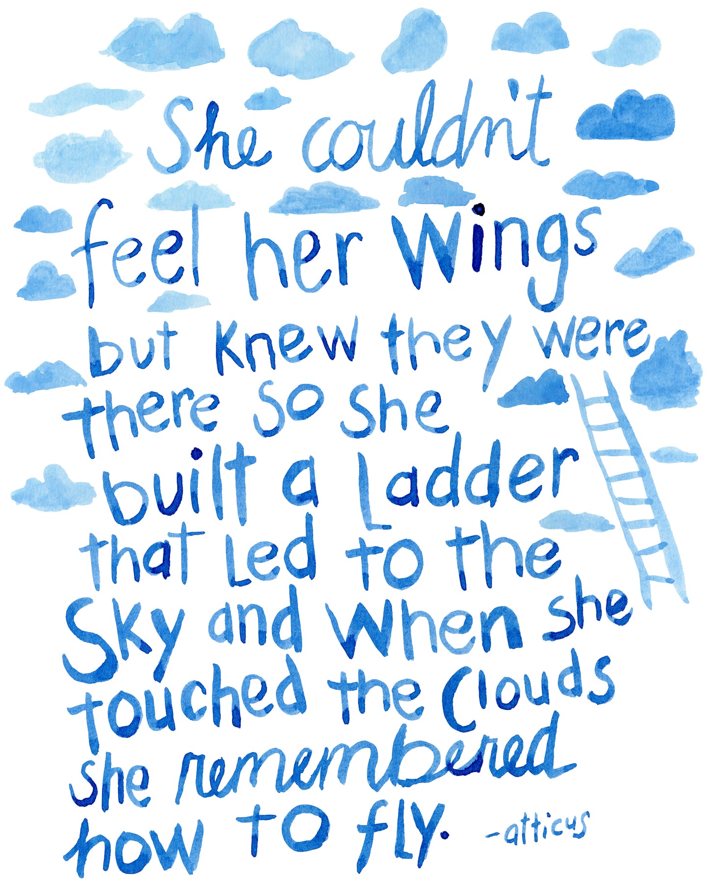 Remember How to Fly - print