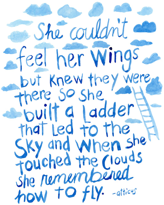Remember How to Fly - print
