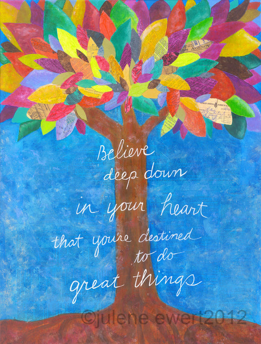 Grateful Tree - Print