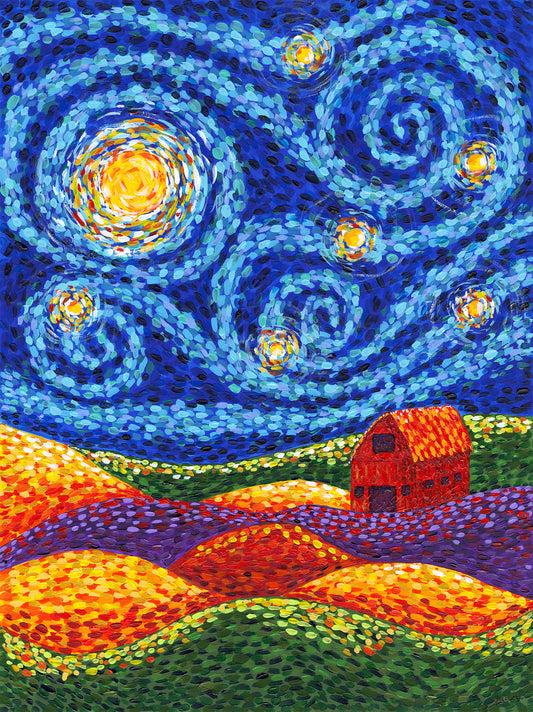 Hills of my Home (palouse hills) - Print