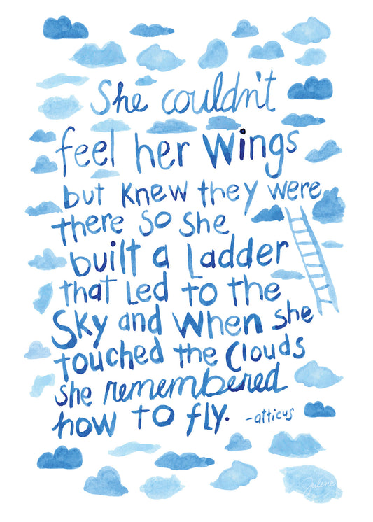 How to Fly greeting card
