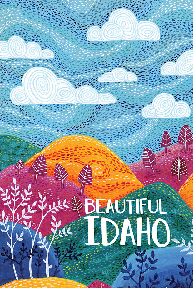 Symphony Beautiful Idaho - postcard