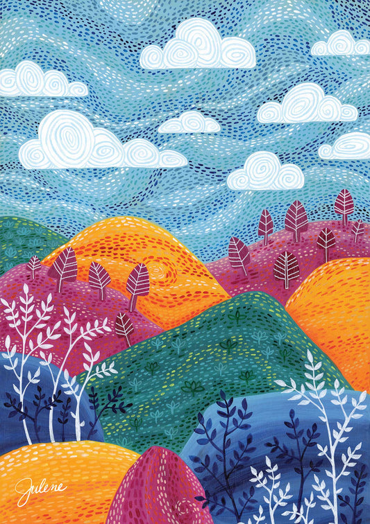 Symphony greeting card
