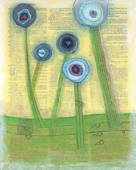 Blue Roses - Print
