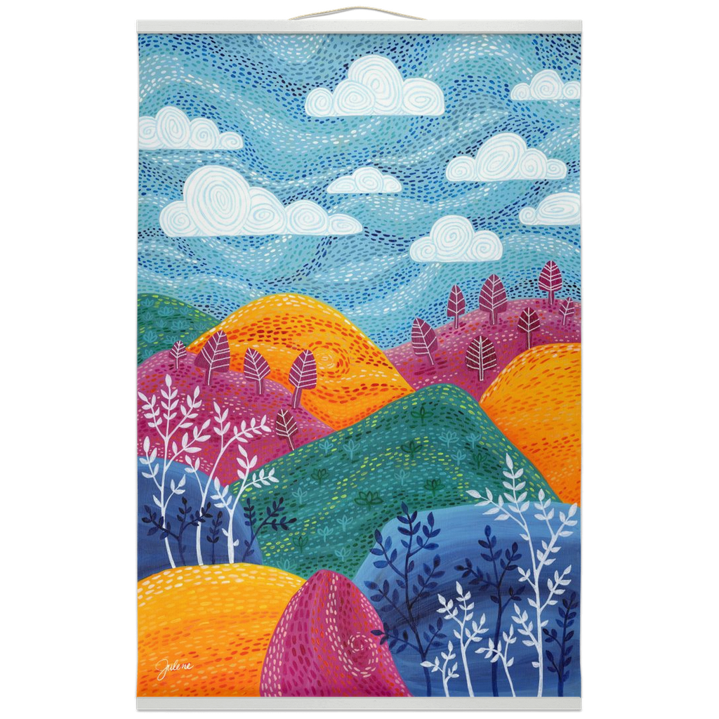 Symphony Palouse Hanging Canvas Banner