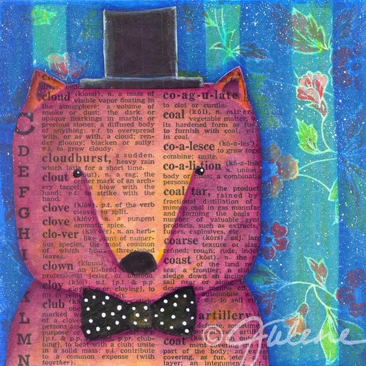 Dapper Top Hat Bear - Print