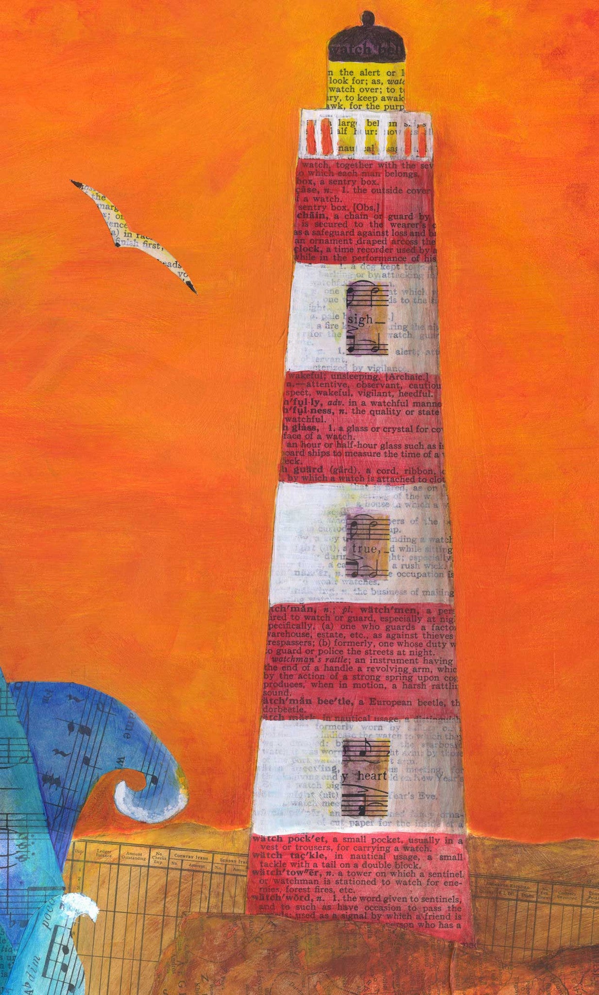 Out of Nowhere Lighthouse - Print