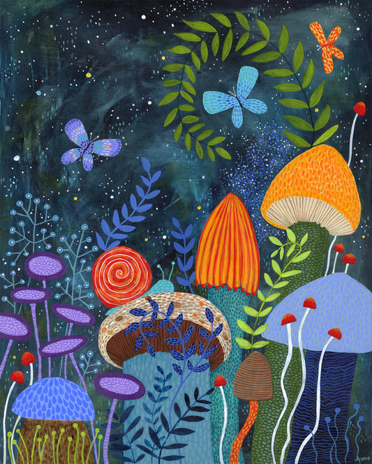 Mushroom Magic - print