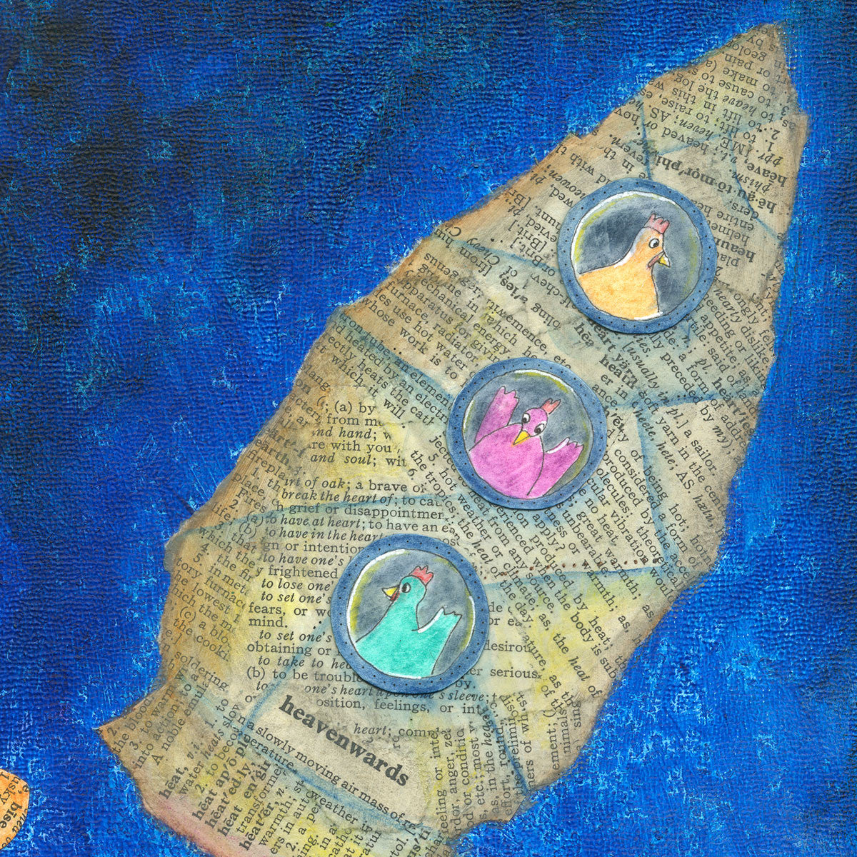 Chickens In Space - Print