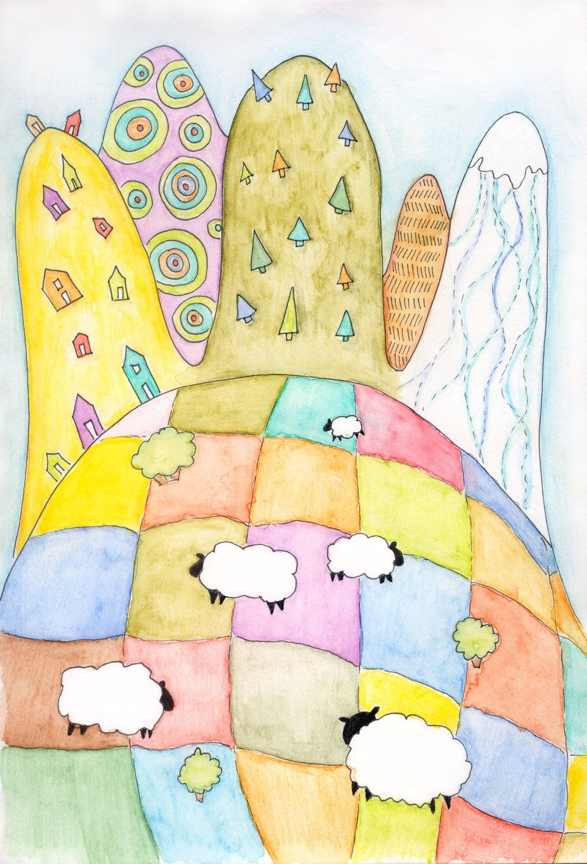 Sheep Dreams - Print