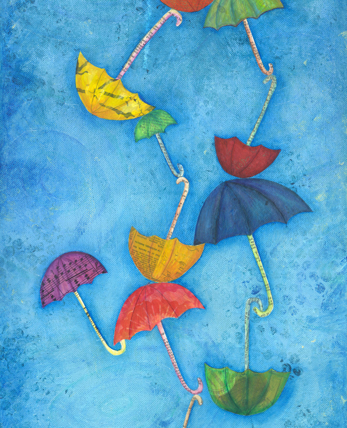 Umbrellas - Print
