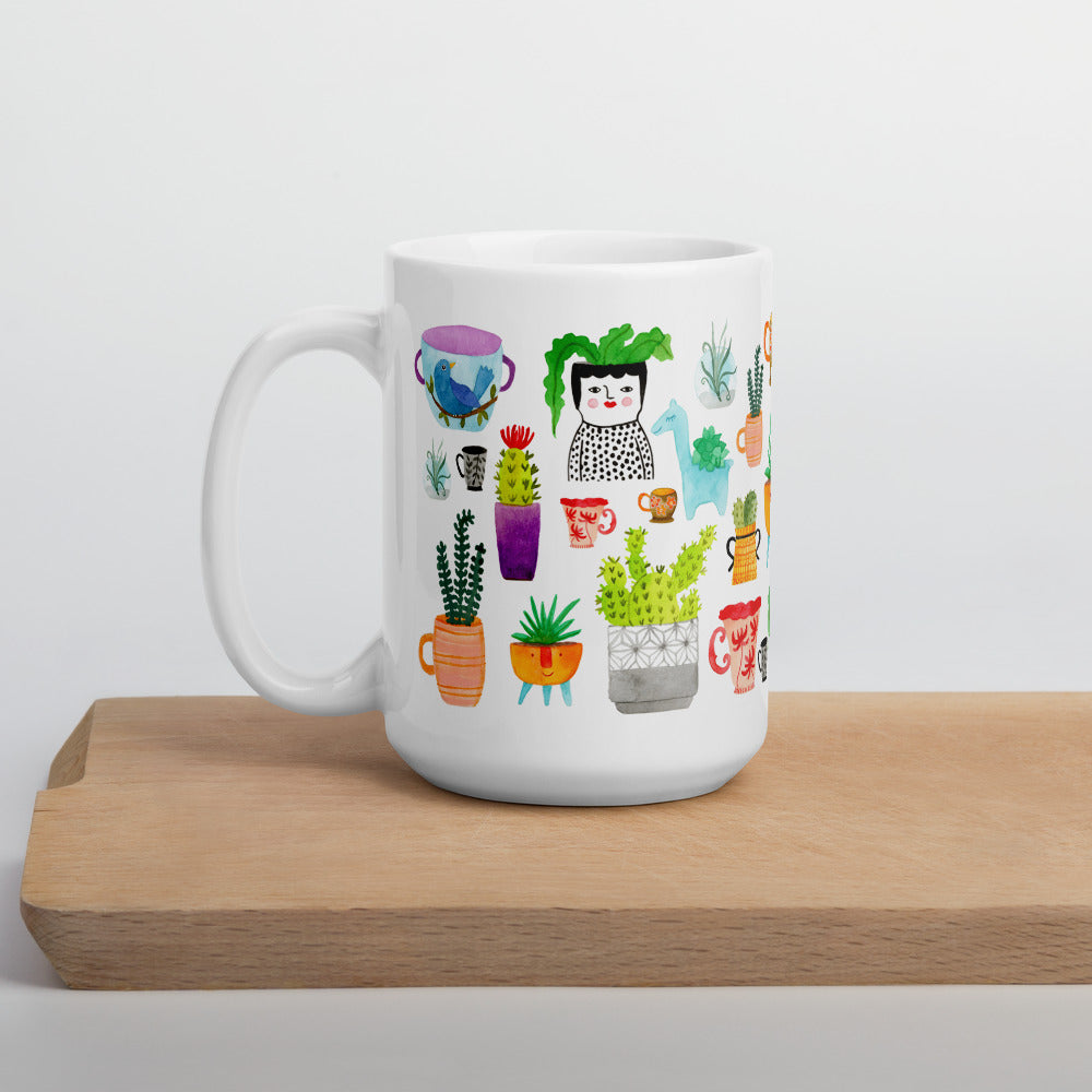 Plants & Teacups Mug