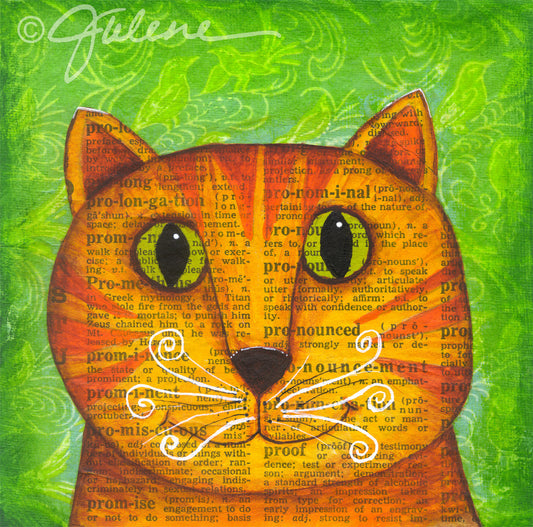Yellow Cat - Print